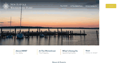 Desktop Screenshot of newsuffolkwaterfront.org